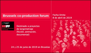 BRUSSELS CO-PRODUCTION FORUM: Destinado al desarrollo y la financiación de tu largometraje