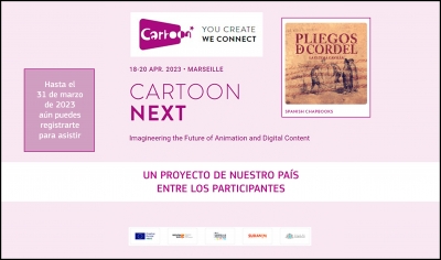 CARTOON: Un proyecto de nuestro país participará en la cita Cartoon Next en Marsella