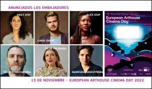 EUROPEAN ARTHOUSE CINEMA DAY 2022: Anunciados los embajadores de su séptima edición