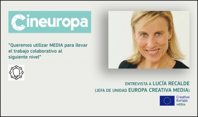 ENTREVISTA: Lucía Recalde (Jefa de Unidad, Europa Creativa MEDIA) para el portal Cineuropa