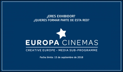 EUROPA CINEMAS: Abierto el plazo de envío de candidaturas para formar parte de su red