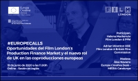 JORNADA ONLINE: Oportunidadades del Production Finance Market de Film London y el nuevo rol de Reino Unido en las coproducciones europeas