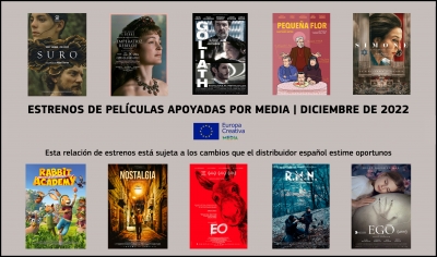 ESTRENOS DICIEMBRE 2022: Películas apoyadas por MEDIA