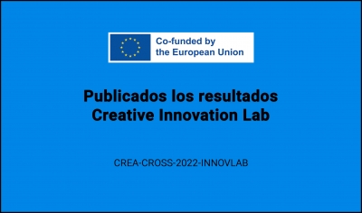 RESULTADOS: Convocatoria Creative Innovation Lab (CREA-CROSS-2022-INNOVLAB)