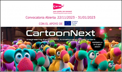 CARTOON NEXT 2024: Desarrolla tu proyecto de animación para marca cross-media o multiplataforma