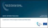 OBSERVATORIO EUROPEO DEL AUDIOVISUAL: Informe sobre financiación de cine de ficción en Europa (2016 a 2020)