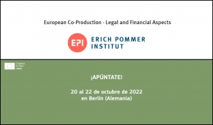 ERICH POMMER INSTITUT: Apúntate a European Co-Production 2022