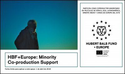HBF+EUROPE: Esquema de apoyo a la coproducción minoritaria