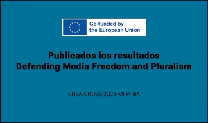 RESULTADOS: Convocatoria Defending Media Freedom and Pluralism (CREA-CROSS-2023-MFP-IBA)