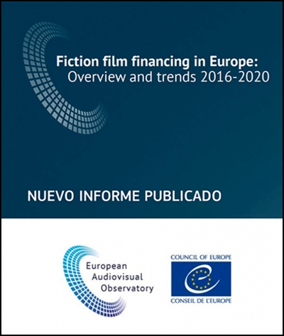 Financiación de cine de ficción en Europa (tendencias 2016 a 2020)
