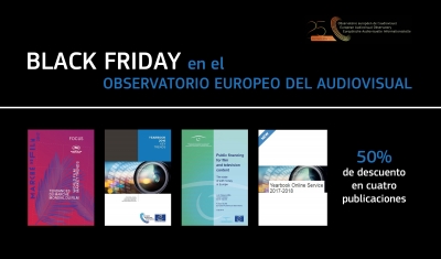 OBSERVATORIO EUROPEO DEL AUDIOVISUAL: Descuentos de Black Friday en cuatro publicaciones