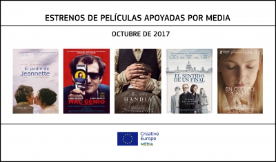 ESTRENOS OCTUBRE 2017: Películas apoyadas por MEDIA