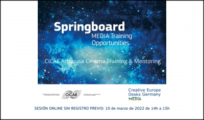 SESIONES SPRINGBOARD: Descubre el programa Arthouse Cinema Training and Mentoring de CICAE