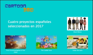 Cartoon 360: Cinco proyectos españoles seleccionados