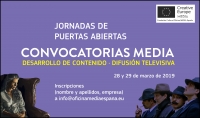 JORNADAS DE PUERTAS ABIERTAS: Desarrollo de contenido y Difusión televisiva, en Oficina MEDIA España